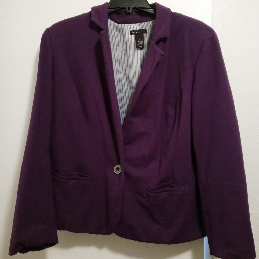 Lane Bryant Woman's Suit Jacket Size 24